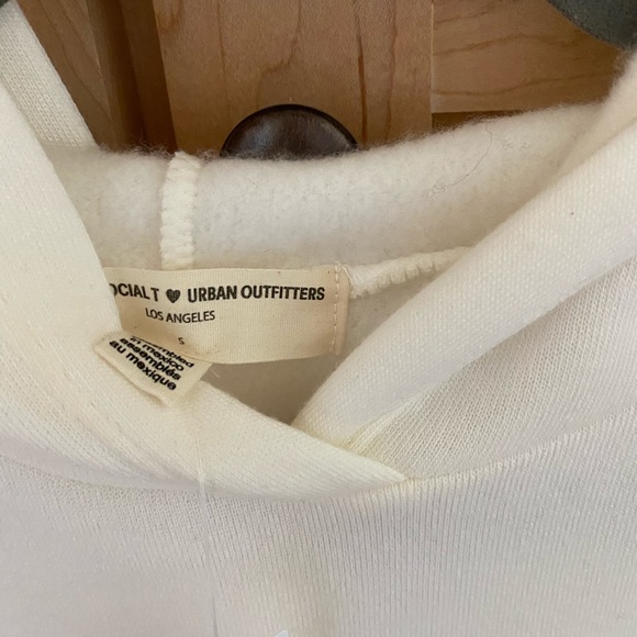 UO Super Soft Peplum Hooded Sweatshirt - Picture 5 of 8